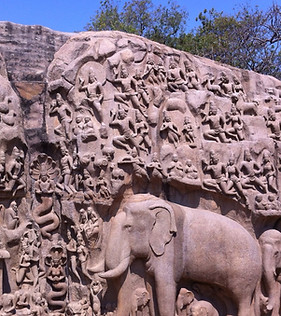 26. A huge rock carving at Mamallapuram.JPG